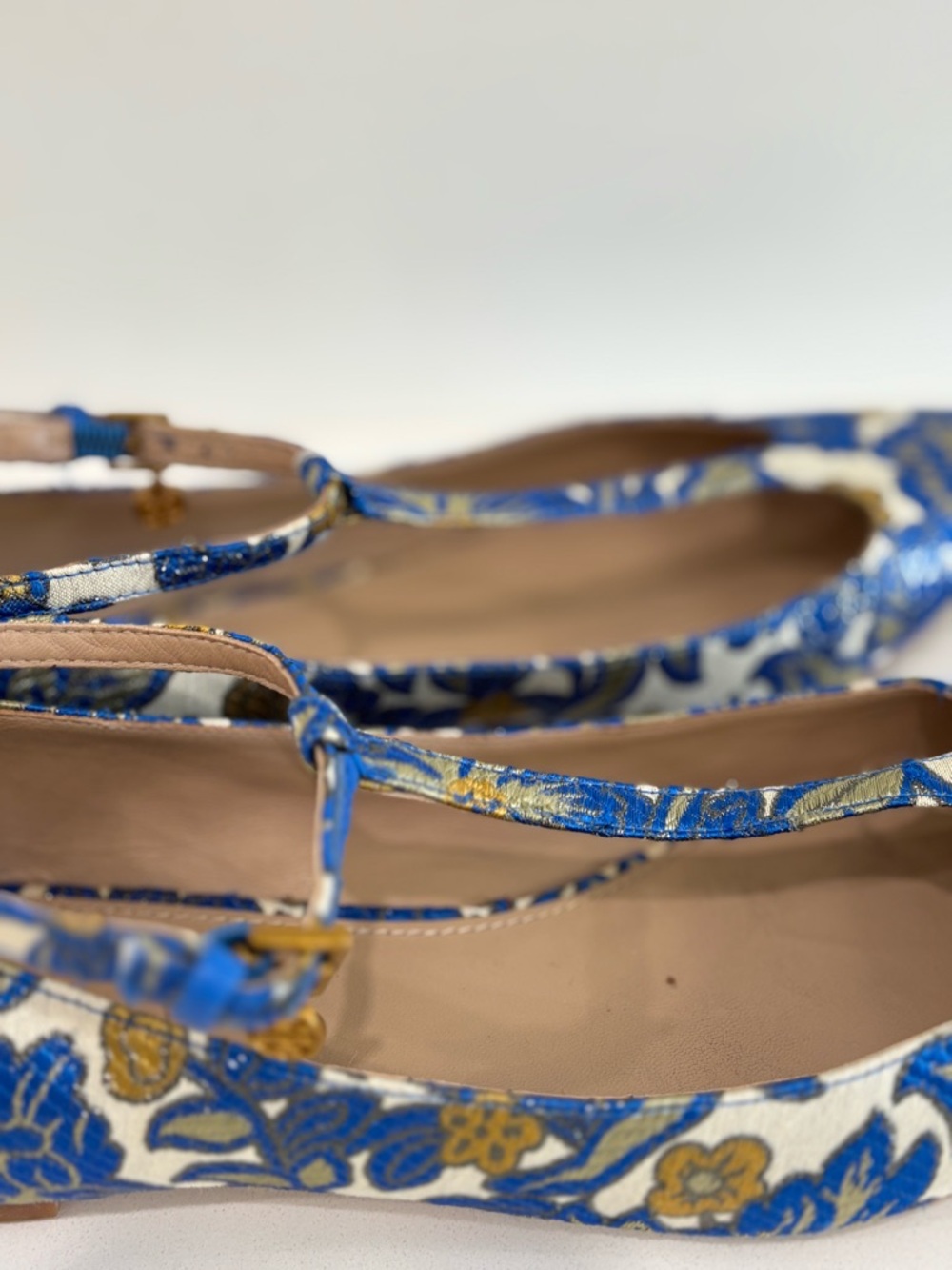 Tory Burch Silk Brocade Mary Jane Flats – Size 8.5 ✨ - Picture 13 of 16